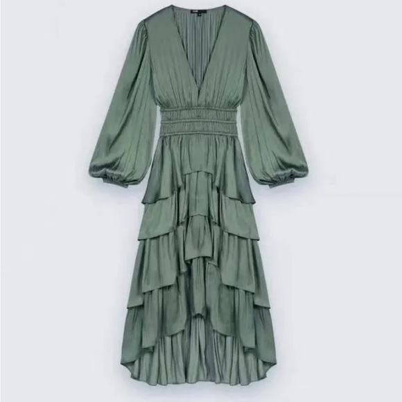 Maje silk dress NWT